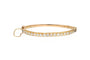 Bracelet Bracelet en or jaune 850 serti de diamants env. 3,20 ct 58 Facettes 12020