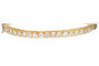 Bracelet Bracelet en or jaune 850 serti de diamants env. 3,20 ct 58 Facettes 12020