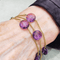 Bracelet Bracelet - Améthystes en or jaune 18k 58 Facettes PULAMAT01M