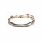 Bracelet Trilogie de bracelets jonc ouverts en or rose et blanc 18 carats, diamants 58 Facettes 1-0000830/3