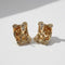 Boucles d'oreilles Chopard La Strada - Boucles d’oreilles en or jaune et diamants 58 Facettes 1.0001181