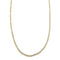 Collier Collier - Maille œil de tigre en or jaune et or blanc 18 ct 58 Facettes 40700