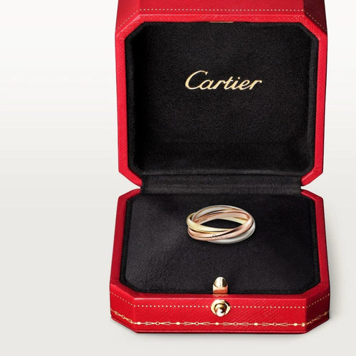 Bague 51 Cartier Trinity - Bague en or 18 ct 58 Facettes CV-034