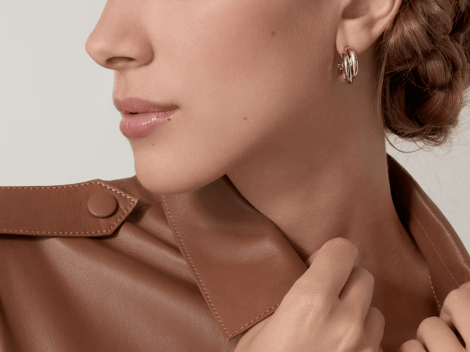 Boucles d'oreilles Cartier Trinity - Boucles d’oreilles en or 18 ct 58 Facettes CV-035
