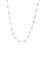 Collier Collier moderne en or blanc et diamants 58 Facettes BO/210034