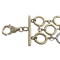 Bracelet Bracelet - Bracelet en or jaune et or blanc 18k style étrusque 58 Facettes P98