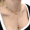 Collier Collier Piaget, "Magic Garden Limelight", or jaune, diamants, pierres de couleur. 58 Facettes 35552
