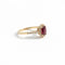 Bague 59 Bague en or jaune 18 carats avec rubis 1,41 ct et diamants 58 Facettes 1.0001367/1