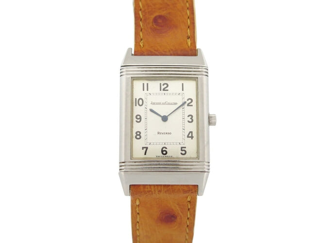 Montre Jaeger-LeCoultre Reverso - Montre quartz 252.8.86 en acier 38 mm 58 Facettes 274250