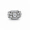 Bague 55 Art Déco - Bague en or blanc et diamants 1,20 carat 58 Facettes 1.0001389/3