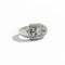 Bague 55 Art Déco - Bague en or blanc et diamants 1,20 carat 58 Facettes 1.0001389/3