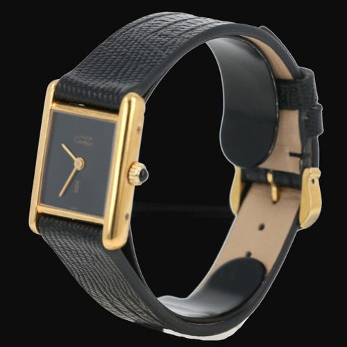 Montre Cartier Montre Tank Vermeil 58 Facettes MT45991