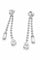 Boucles d'oreilles Boucles d’oreilles pendantes - or blanc 18 carats et diamants naturels 58 Facettes 90766/ac12597