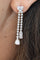 Boucles d'oreilles Boucles d’oreilles pendantes - or blanc 18 carats et diamants naturels 58 Facettes 90766/ac12597