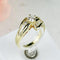 Bague 52.5 Bague halo - Solitaire en or jaune 18 carats et diamants 58 Facettes 2058