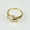 Bague 52.5 Bague halo - Solitaire en or jaune 18 carats et diamants 58 Facettes 2058