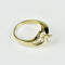 Bague 52.5 Bague halo - Solitaire en or jaune 18 carats et diamants 58 Facettes 2058