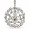 Collier Pendentif ancien - Platine 900 et diamants naturels avec chaîne maille vénitienne 58 Facettes 90711/ac12559 -90521-ac12299