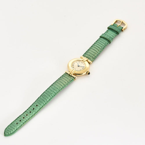 Montre Cartier Colisée - Montre en or jaune 18K, cadran blanc chiffres romains 58 Facettes A1175
