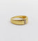 Bague 47.5 Bague chevalière vintage en or jaune 18 k et diamants 58 Facettes A06978