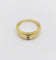 Bague 47.5 Bague chevalière vintage en or jaune 18 k et diamants 58 Facettes A06978