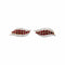 Boucles d'oreilles Boucles d'oreilles platine, or jaune, rubis et diamants. 58 Facettes 35486