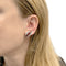 Boucles d'oreilles Boucles d'oreilles platine, or jaune, rubis et diamants. 58 Facettes 35486