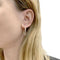 Boucles d'oreilles Boucles d'oreilles créoles, or rose et diamants. 58 Facettes 35447