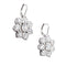 Boucles d'oreilles Boucles d'oreilles dormeuses, or blanc et diamants. 58 Facettes 35517