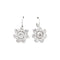Boucles d'oreilles Boucles d'oreilles dormeuses, or blanc et diamants. 58 Facettes 35517