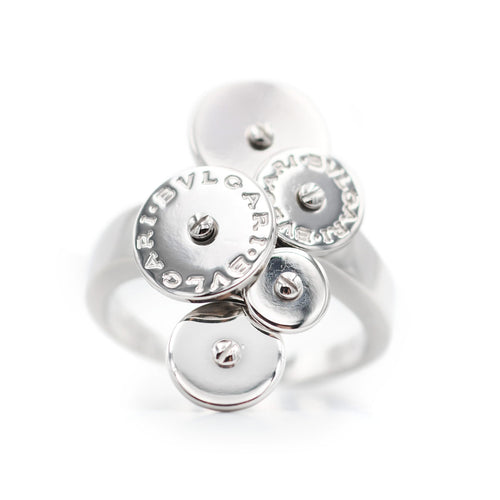 Bague Bague en or blanc de la collection Bulgari Cicladi 58 Facettes 22784