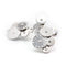Boucles d'oreilles Boucles d'oreilles Bulgari de la collection Cicladi en or blanc 58 Facettes 22791