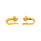 Boucles d'oreilles Boucles d'oreilles  Dormeuses Or jaune Emeraude, Diamant 58 Facettes 4927354CN