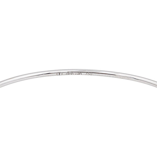 Bracelet Dinh Van Bracelet  Jonc Serrure  Or blanc Diamant 58 Facettes 4978275CN
