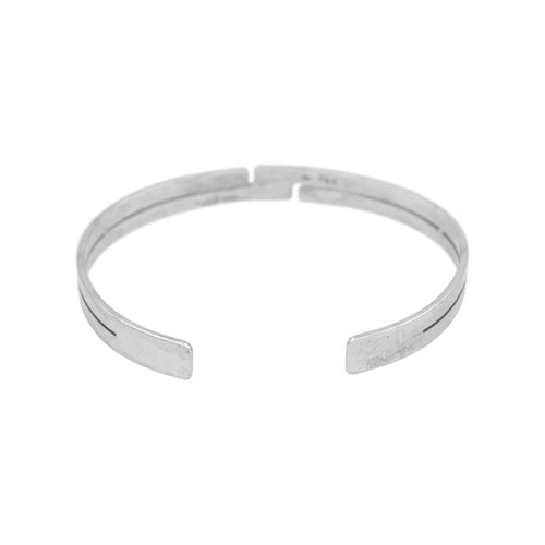 Bracelet Dinh Van Bracelet  Seventies  Or blanc 58 Facettes 5086580CN