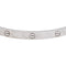 Bracelet Cartier Bracelet Jonc Love Or blanc 58 Facettes 5241495RV