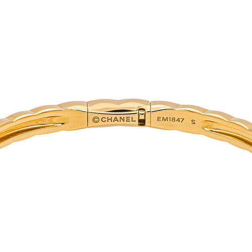 Bracelet Chanel Bracelet Coco Crush Or jaune 58 Facettes 5275578RV