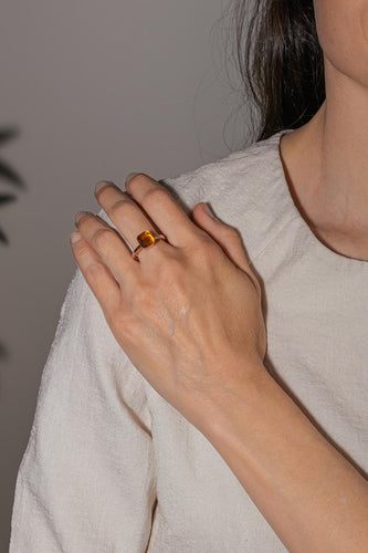 Bague 52 Pomellato Bague Nudo Petit Or rose Citrine 58 Facettes 5275581RV