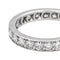 Bague 49 Bague Tour complet Or blanc Diamant 58 Facettes 5275583RV