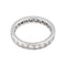 Bague 49 Bague Tour complet Or blanc Diamant 58 Facettes 5275583RV