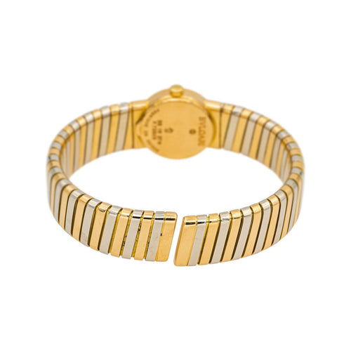 Montre Bulgari Montre Tubogas BB 19 2T Or jaune, Acier 58 Facettes 5249438CN