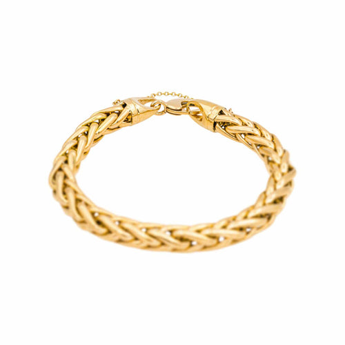 Bracelet Bracelet Maille palmier Or jaune 58 Facettes 5079717CN