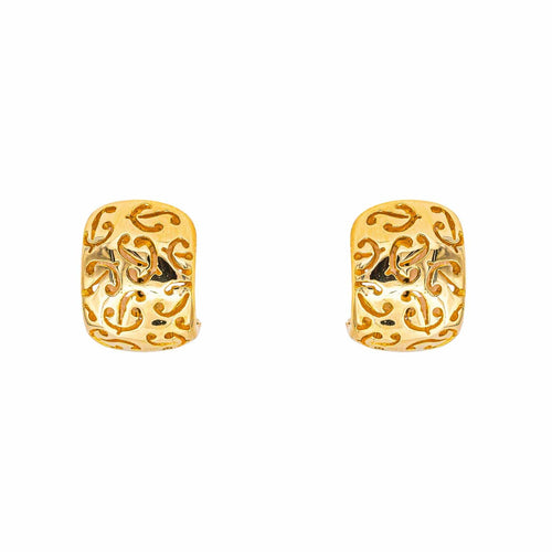 Boucles d'oreilles Poiray Boucles d'oreilles  Demi-créoles  Or jaune 58 Facettes 5426944RV