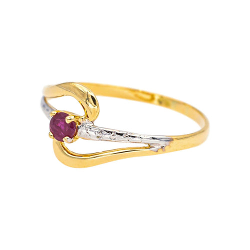 Bague 53 Bague Or jaune Rubis 58 Facettes 5458458RV