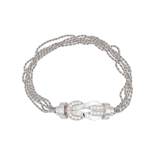 Bracelet Fred Bracelet Chance Infinie Or blanc Diamant 58 Facettes 5458732RV