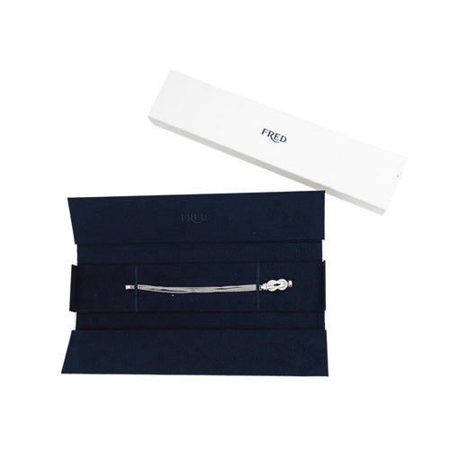 Bracelet Fred Bracelet Chance Infinie Or blanc Diamant 58 Facettes 5458732RV