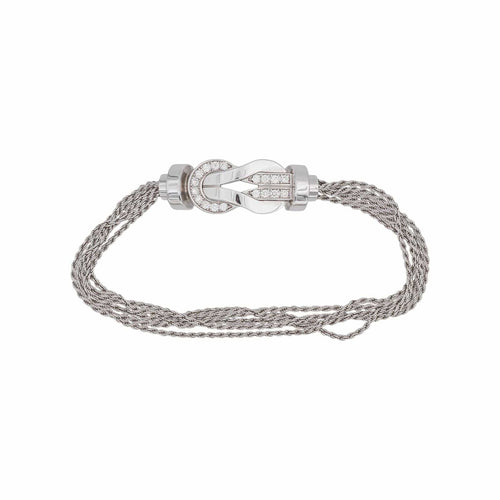 Bracelet Fred Bracelet Chance Infinie Or blanc Diamant 58 Facettes 5458732RV