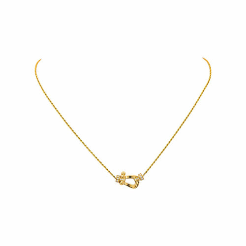 Collier Fred Collier Force 10 Or jaune Diamant 58 Facettes 5458733RV