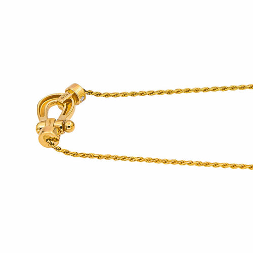 Collier Fred Collier Force 10 Or jaune Diamant 58 Facettes 5458733RV