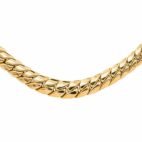 Collier Collier Maille anglaise Or jaune 58 Facettes 5040828CN